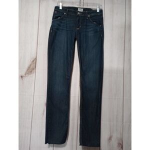 Hudson Jeans Ladies 28 Cropped Bacara Raw‎ Hem